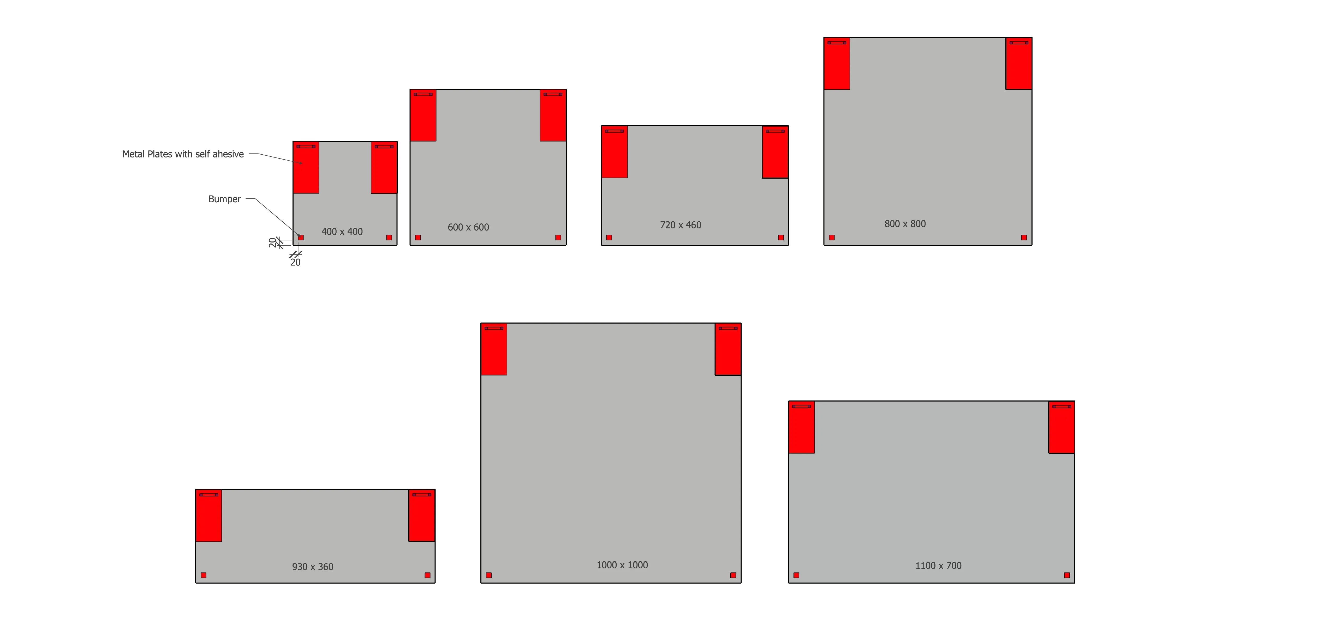 Abstract Black and Red Glass Wall Art
