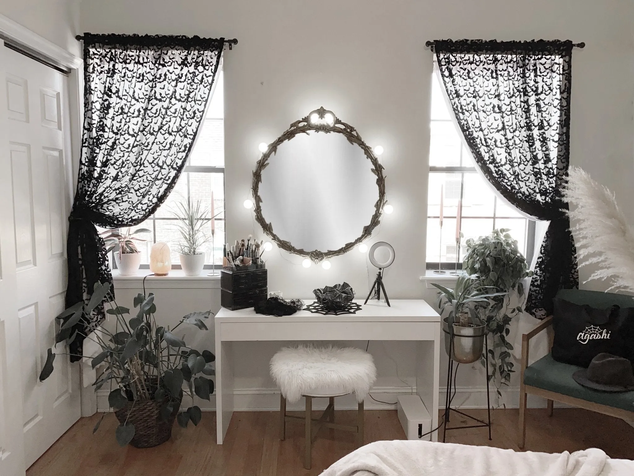 Bat Sheer Curtains