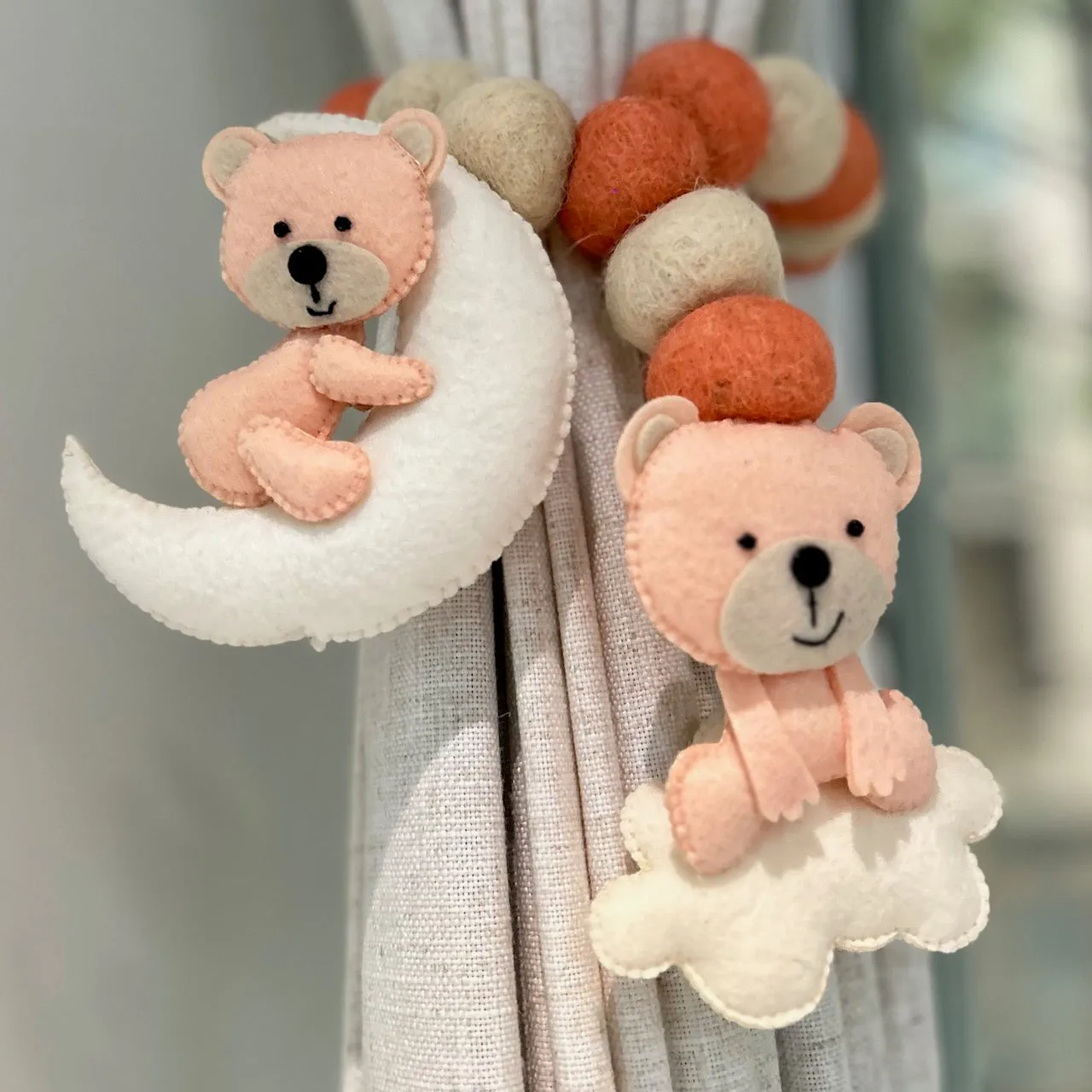 Curtain Tie - Teddys Celestial Journey