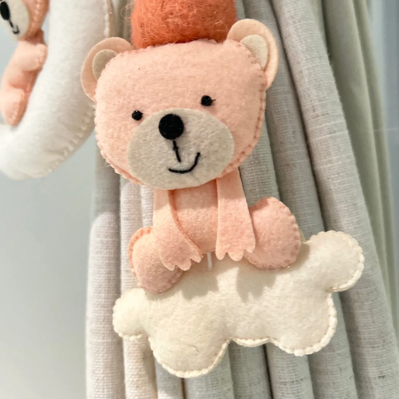 Curtain Tie - Teddys Celestial Journey