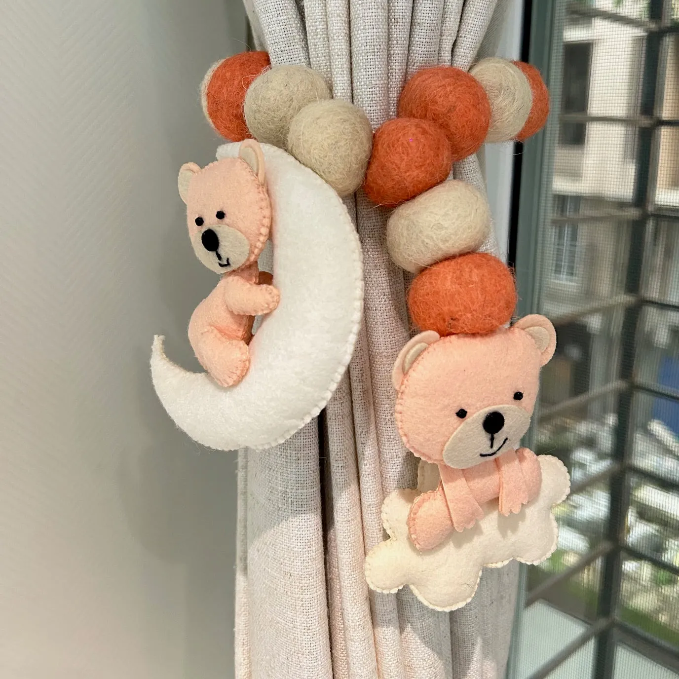 Curtain Tie - Teddys Celestial Journey