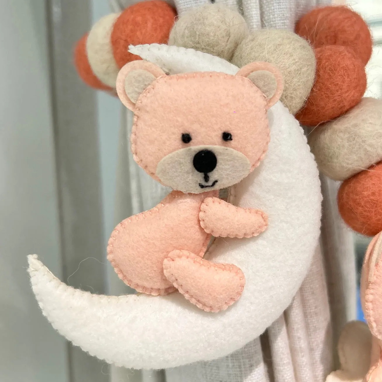 Curtain Tie - Teddys Celestial Journey