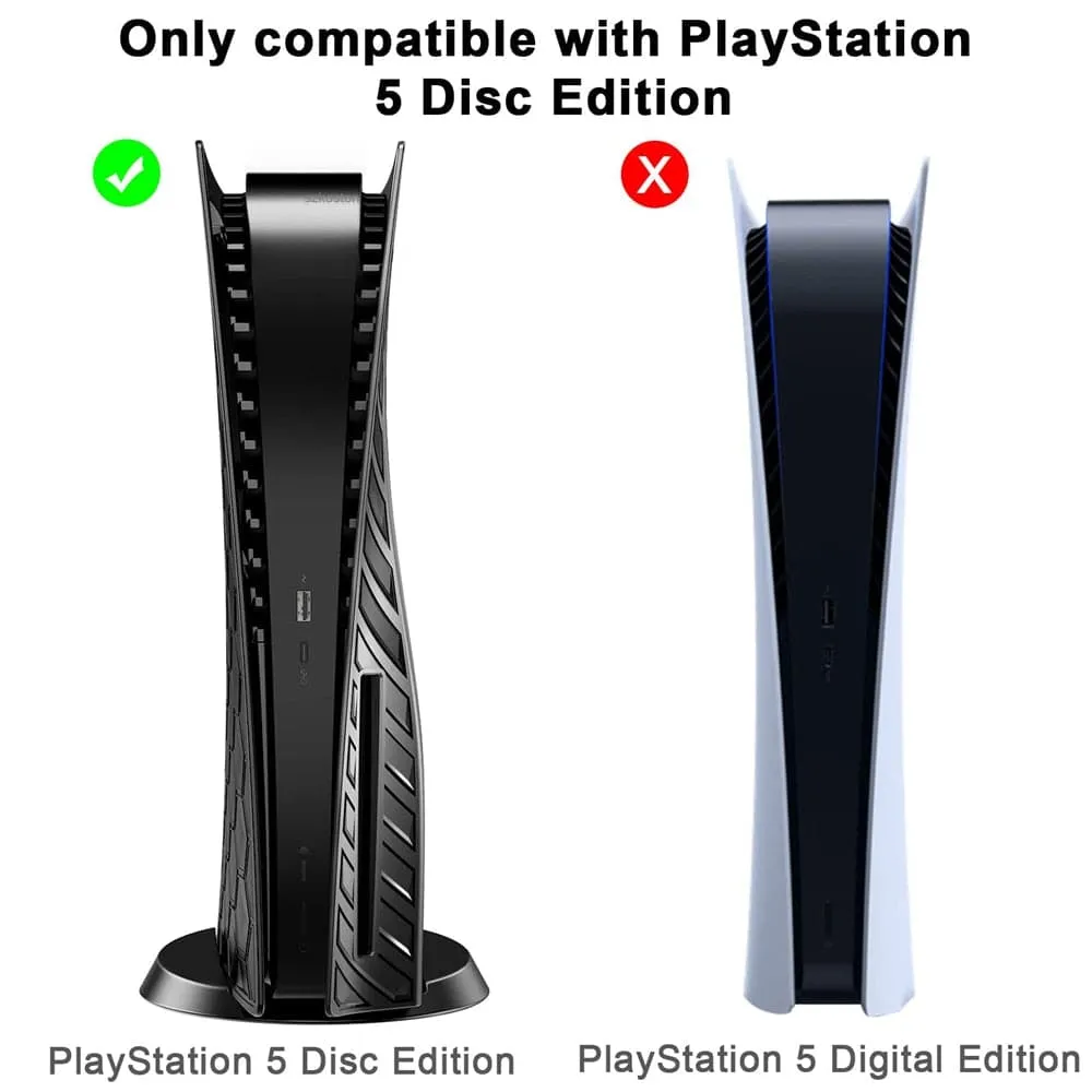 Hard Plates Replacement Shockproof Cover Skins Shell Panels for PS5 Disc Edition Console