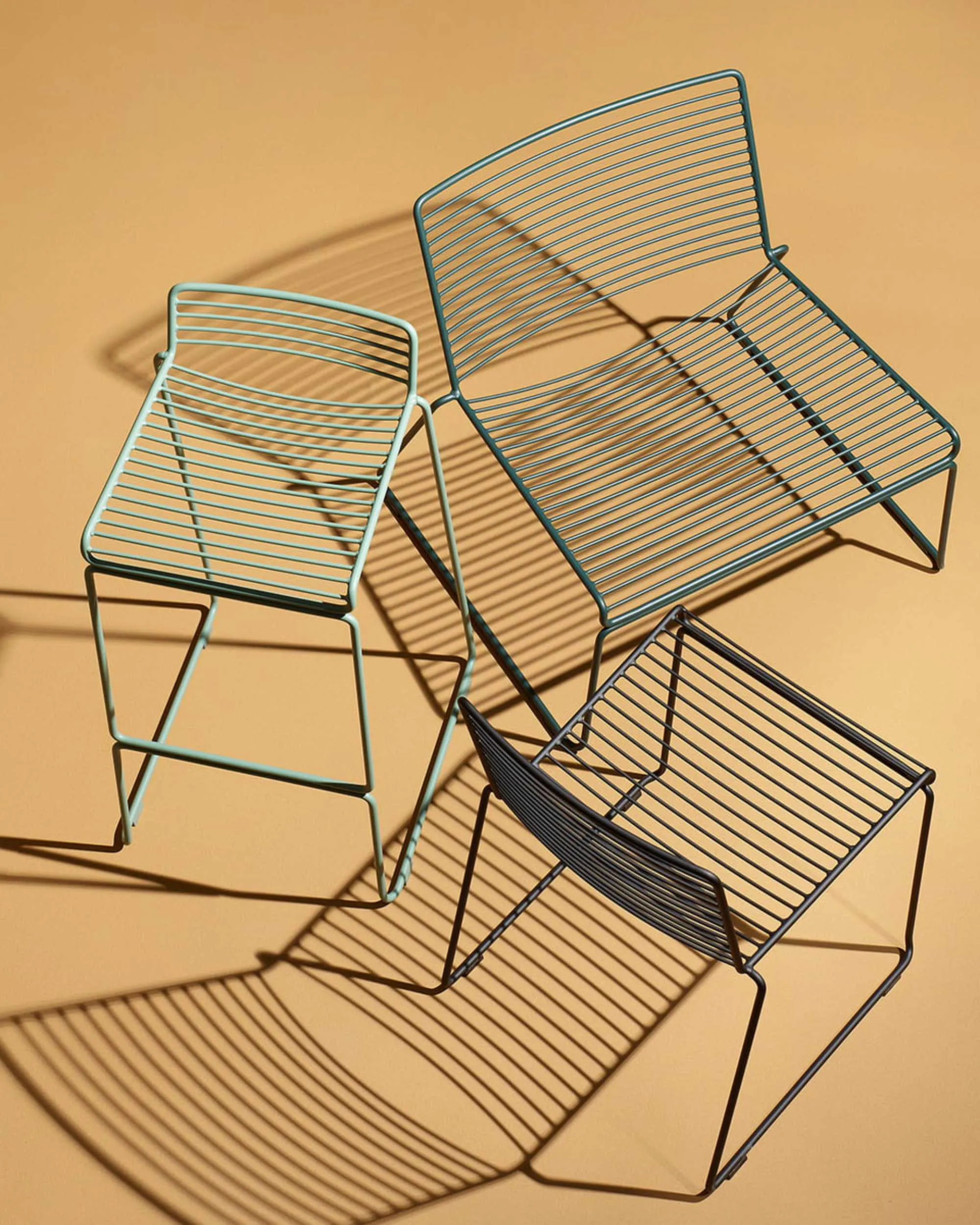 Hay Hee lounge chair, fall green (outdoor)