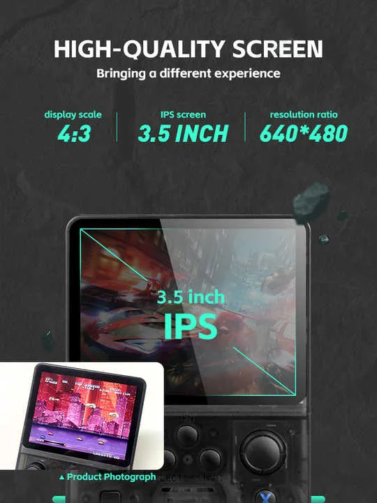 Inch IPS Screen Handheld-وحدة تحكم ألعاب محمولة
