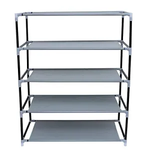 KCHOICE® Metal Shoe Rack Creative Five Layers School Dormitory Use Shoe Shelf Rack for Home'$
