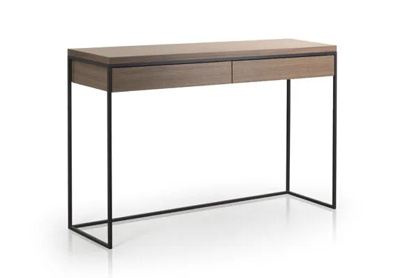 Mix it Up Console Sofa Table Metal Top