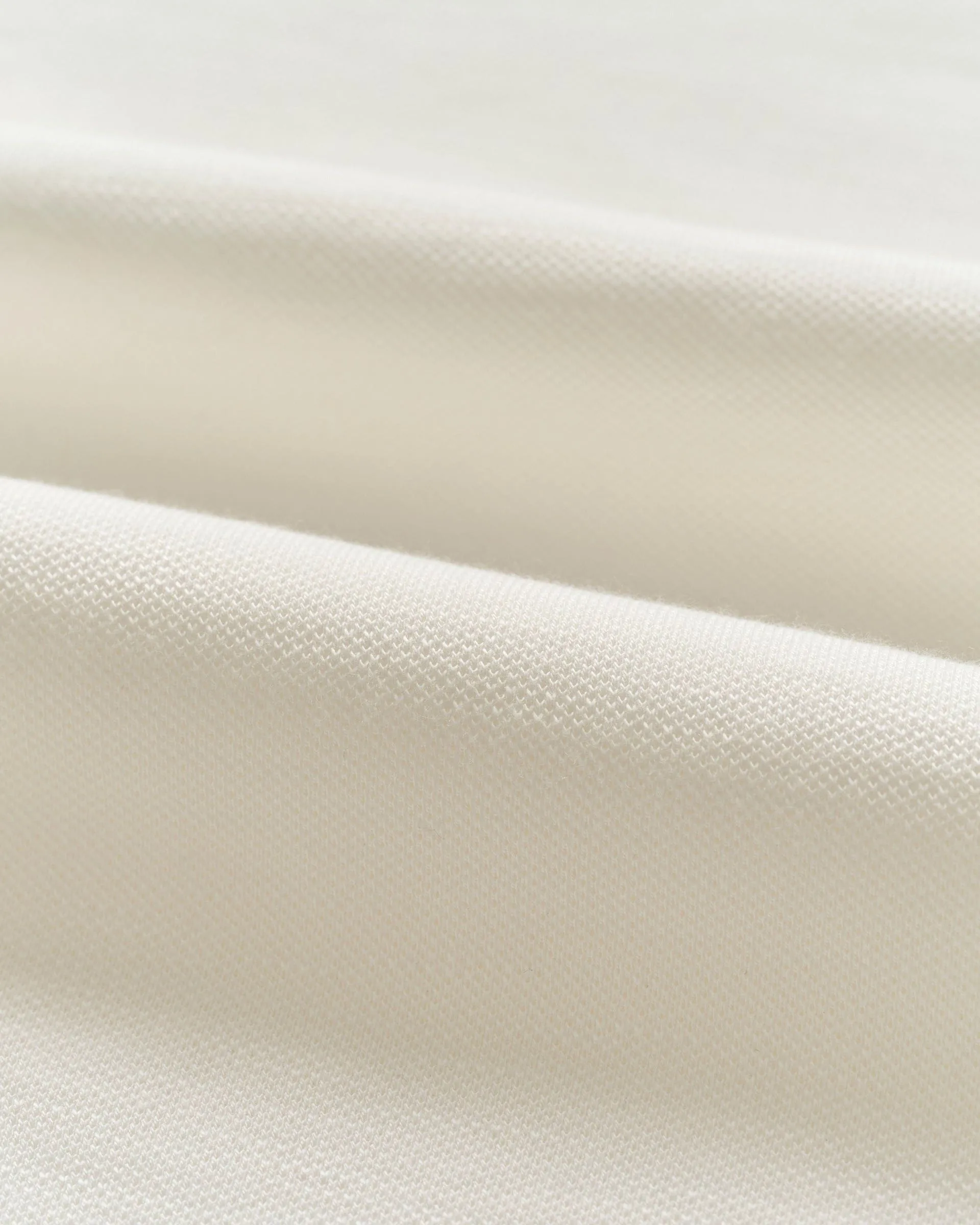 Short-Sleeve Knit Pique Button-Down Shirt - Tasca