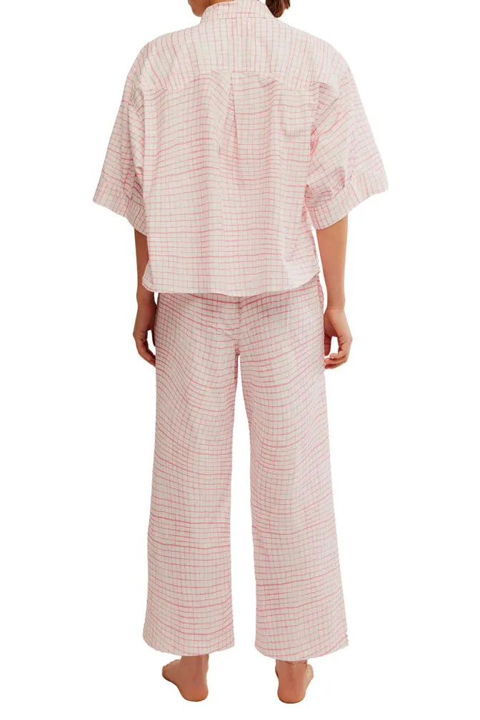 Summer Sleeper Printed Set - Strawberry Shortcake